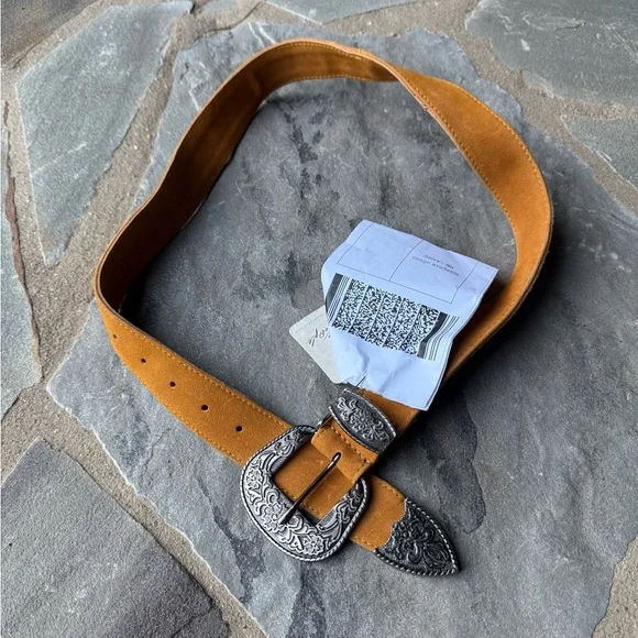 New🌟Free People-Black Rock Western Belt- Morning oj - Picture 9 of 9